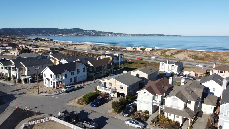 Aerial view of Sand City